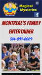 Mobile Screenshot of montrealmagician.com